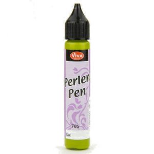 Perły w płynie Viva Decor 28ml, Zielone jasne (Kiwi) 705